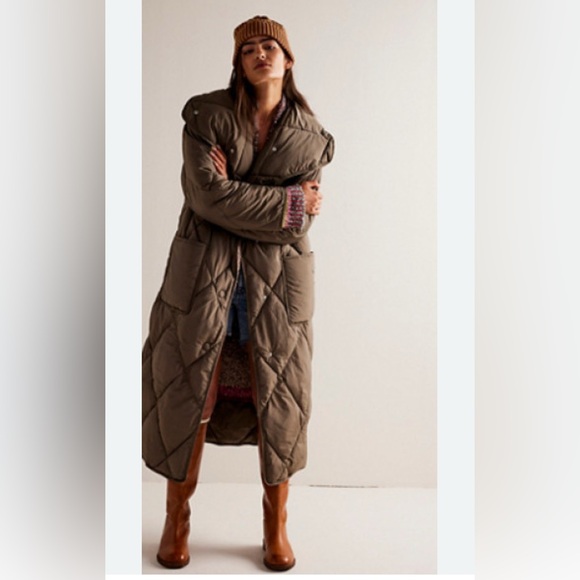 We The Free Joanna Maxi Puffer Jacket by Free People - Picture 4 of 12
